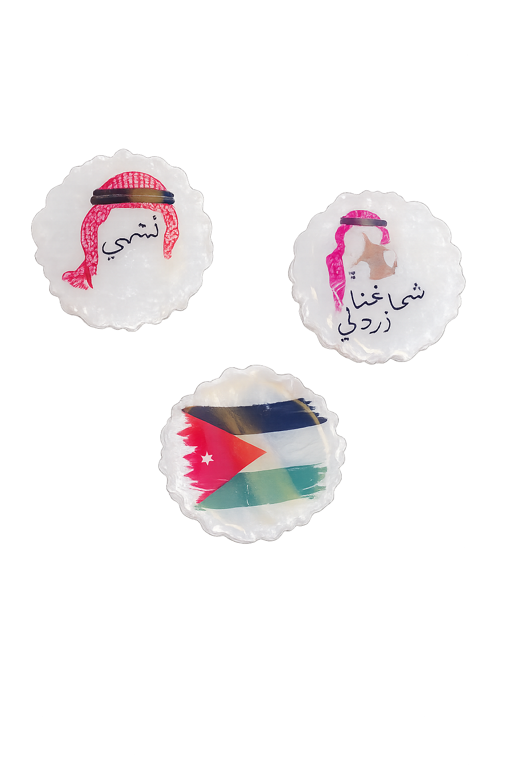 قطع تراثية ريزن – مغناطيس ثلاجة أو بروش للملابس